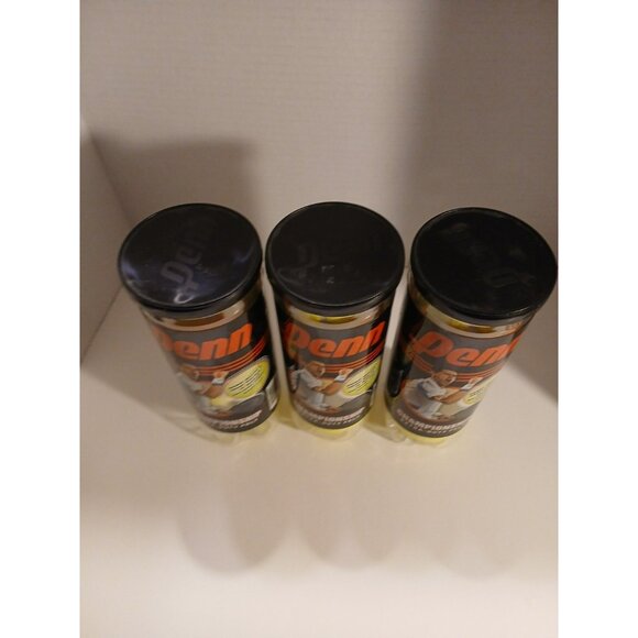 Lot Of 3 Penn Championship Extra-Duty Felt Tennis Balls Can - 3 Count per Can - Picture 2 of 12